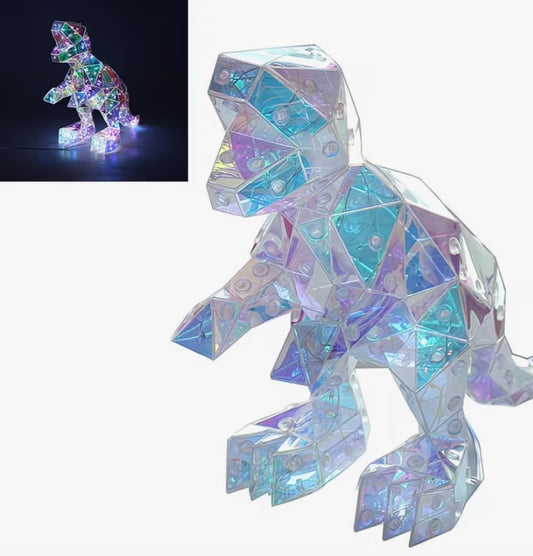 Dinosaur Animal Light LED Starlightz Colour Changing Night Light Lamp USB 21cm