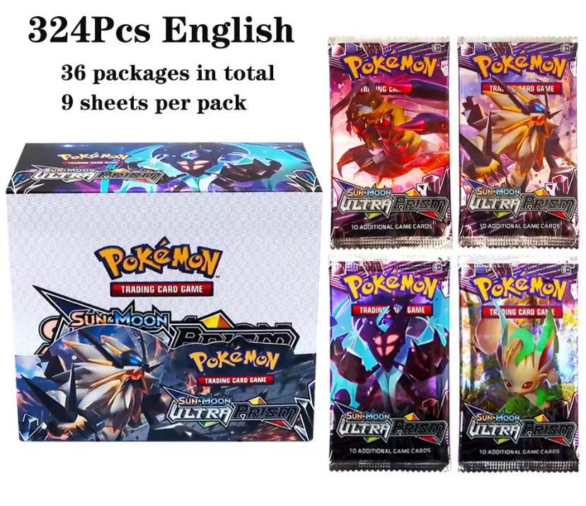 360Pcs Box Pokemon Shining Fates Style SCARLET&VIOLE 151 Booster Battle Carte Trading Card Game Collection