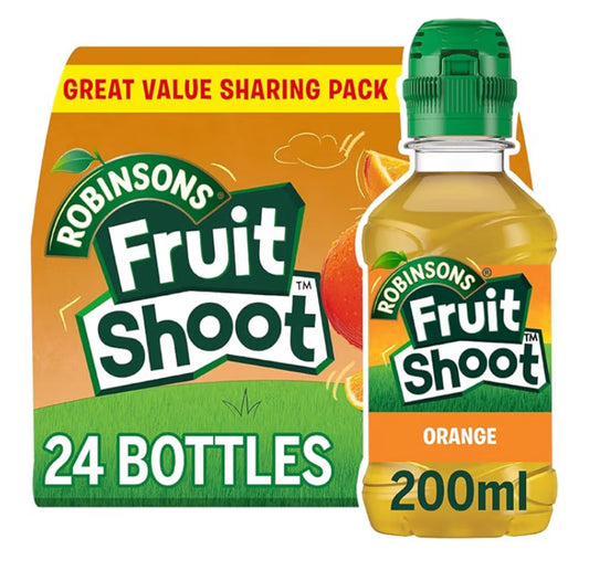 Fruit Shoot Apple & Blackcurrant, 200 ml (Pack of 24)