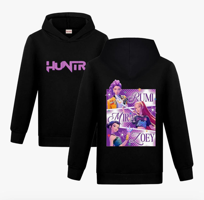 Hoodies Boys Vintage Y2k Cotton Pullover Hip Hop Hooded Sweatshirt Fashion Long Sleeve Anime Streetwear for Kids
