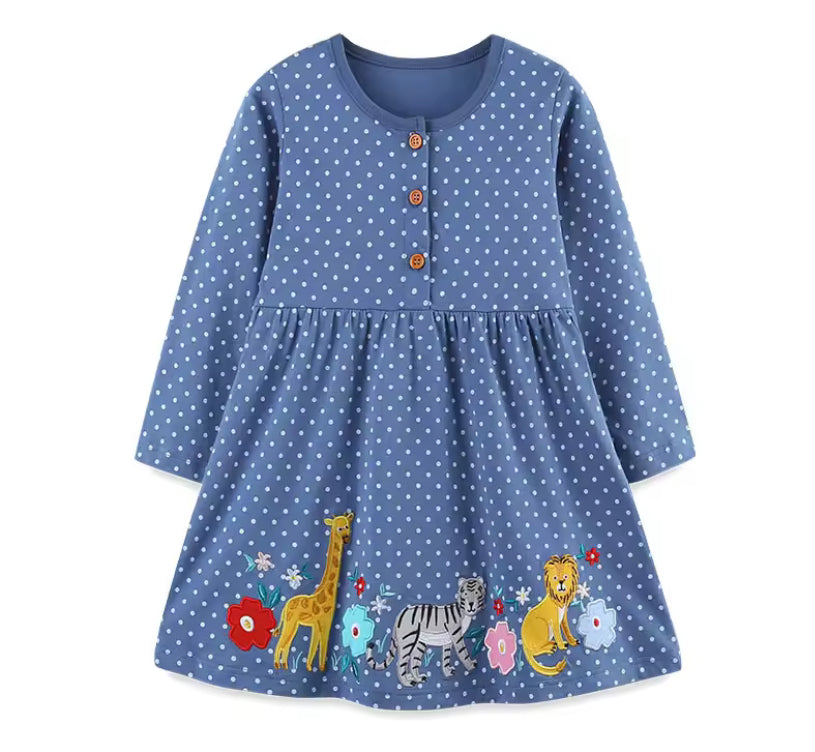Long Sleeve Girls Dresses