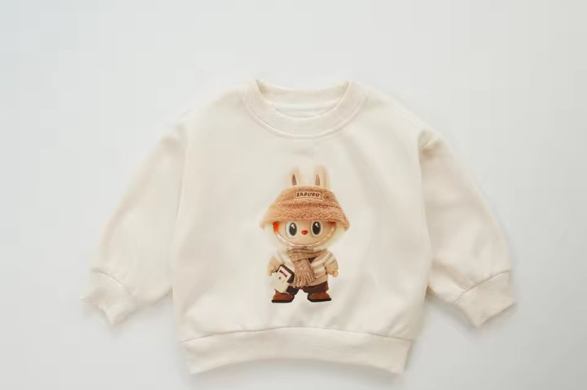Spring Autumn Clothes New Toddler Cartoon Print