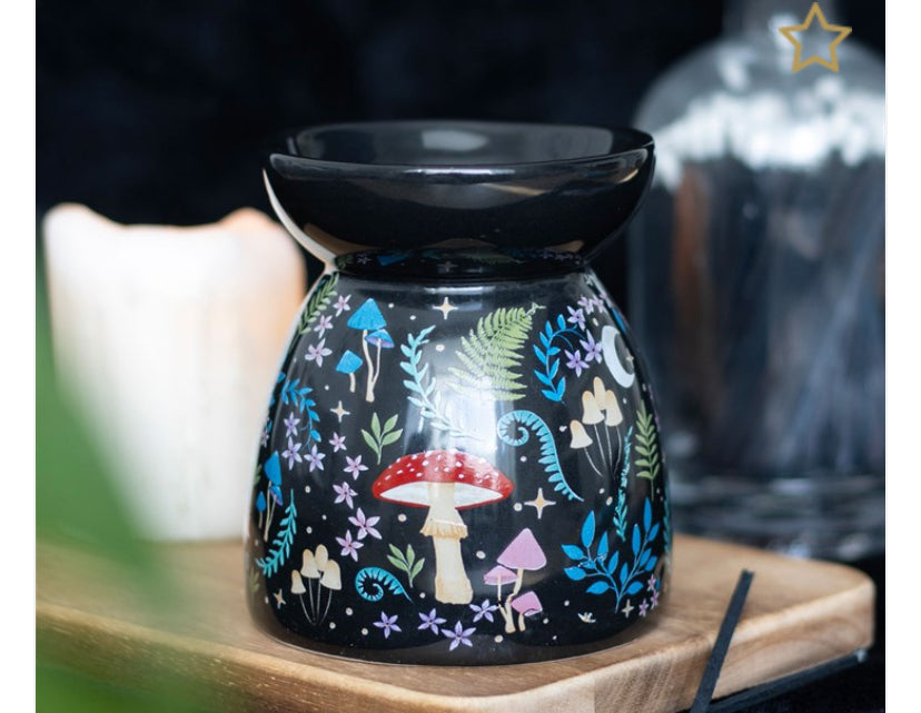 DARK FOREST PRINT OIL BURNER