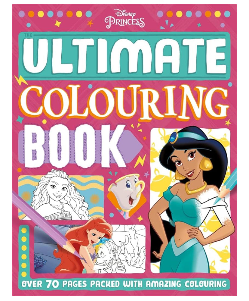 Princess: The Ultimate Colouring Book