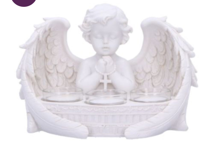 Prayers to Heaven Tea Light Holder 21cm