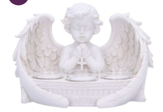 Prayers to Heaven Tea Light Holder 21cm