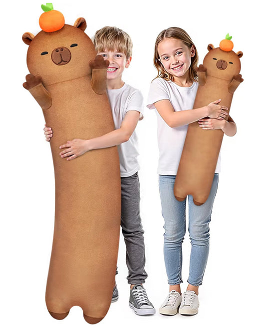 Mewaii 20in Long Plush Capybara Body Pillow