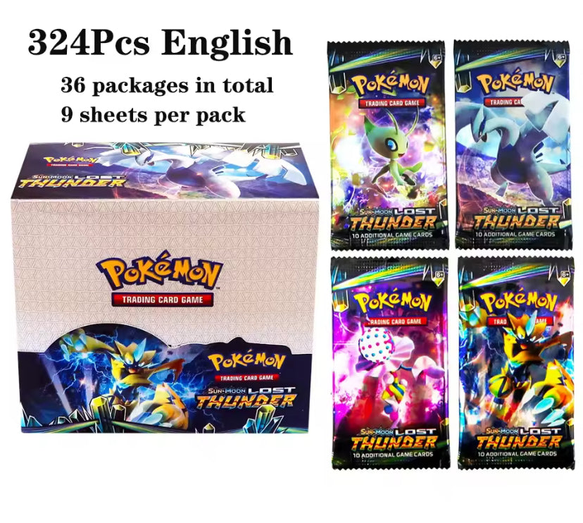 360Pcs Box Pokemon Shining Fates Style SCARLET&VIOLE 151 Booster Battle Carte Trading Card Game Collection