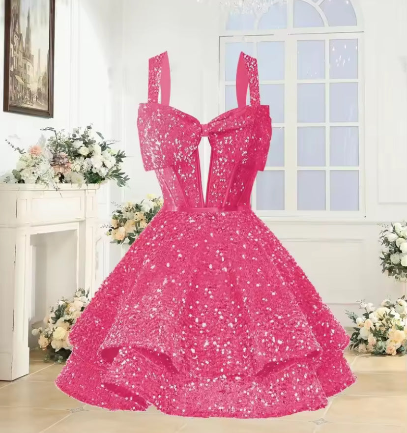 Mini Prom Cocktail Dress