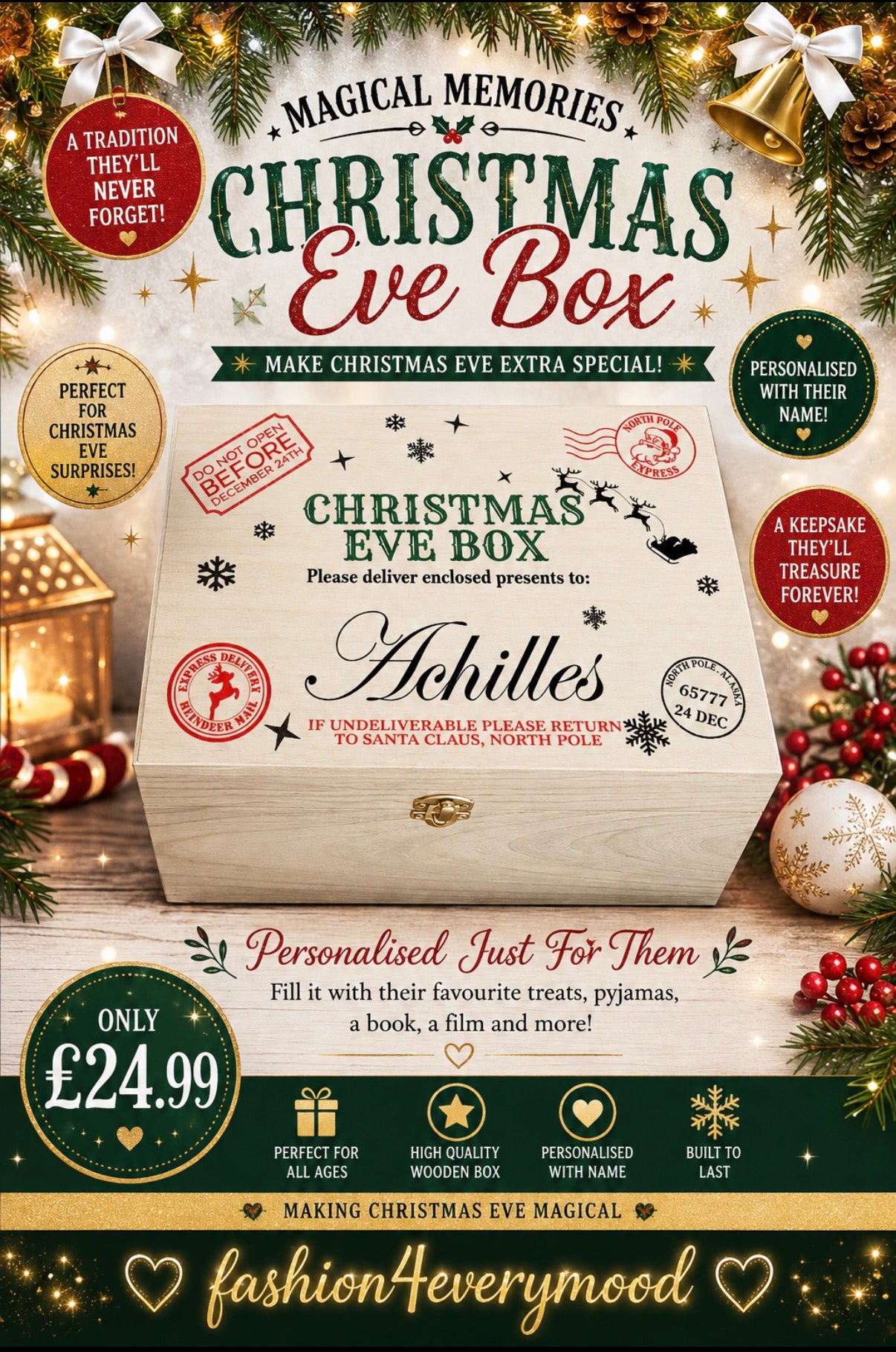 Christmas Empty Box Funny Creative Festive