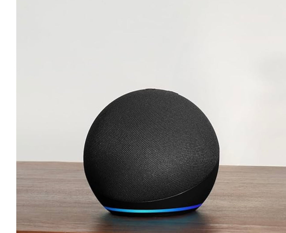 Echo Dot (Newest gen) | Bluetooth smart speaker with big vibrant sound and Wi-Fi | Charcoal, with Alexa+ Early Access