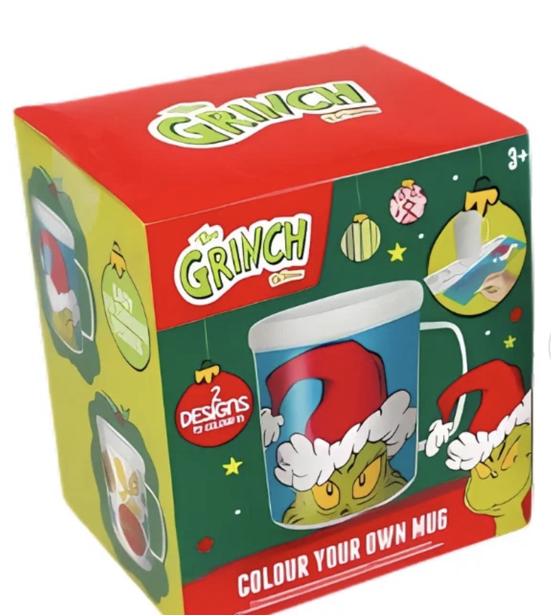 The Grinch Colouring Mug