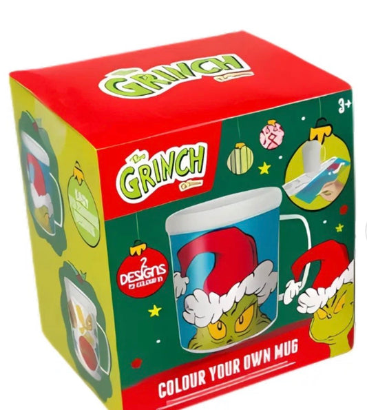 The Grinch Colouring Mug