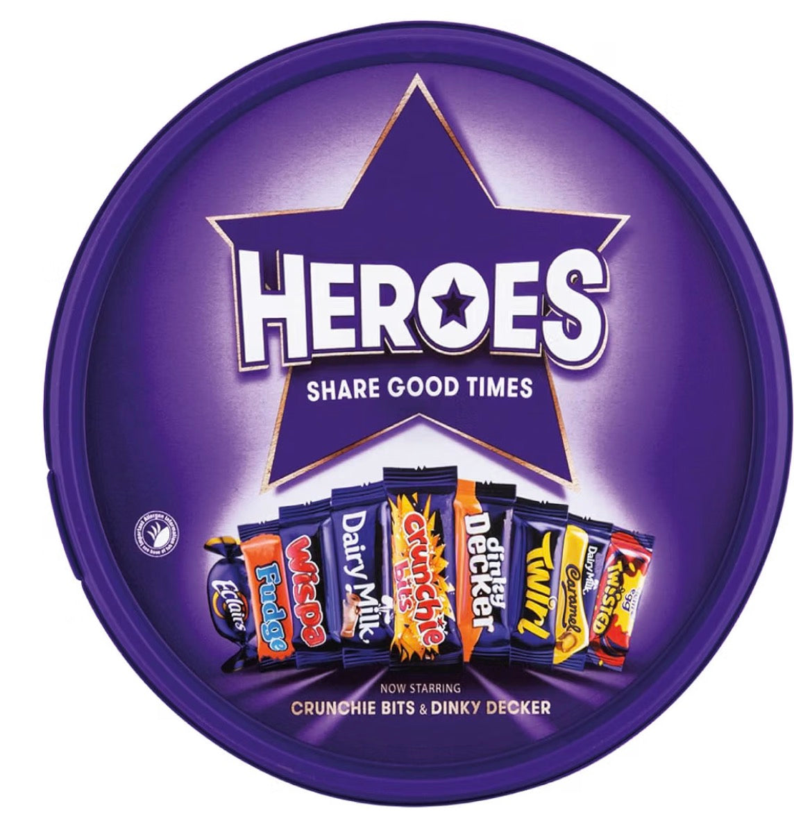 Heroes Chocolate Tub 475g