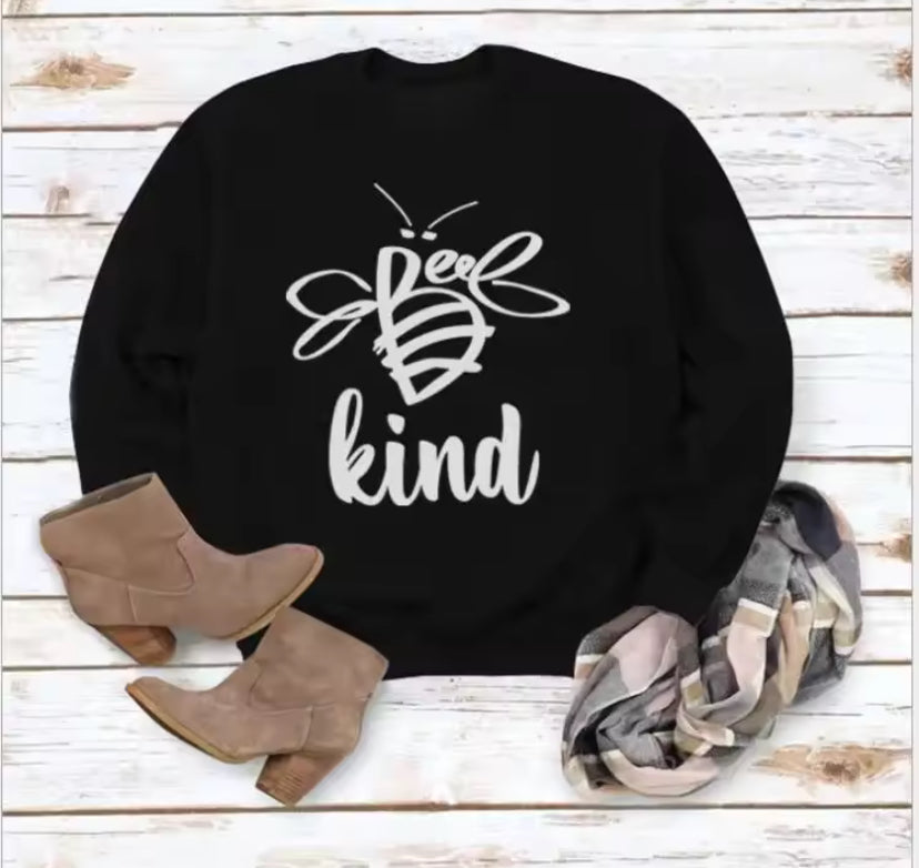 Bee 🐝 kind long sleeve top
