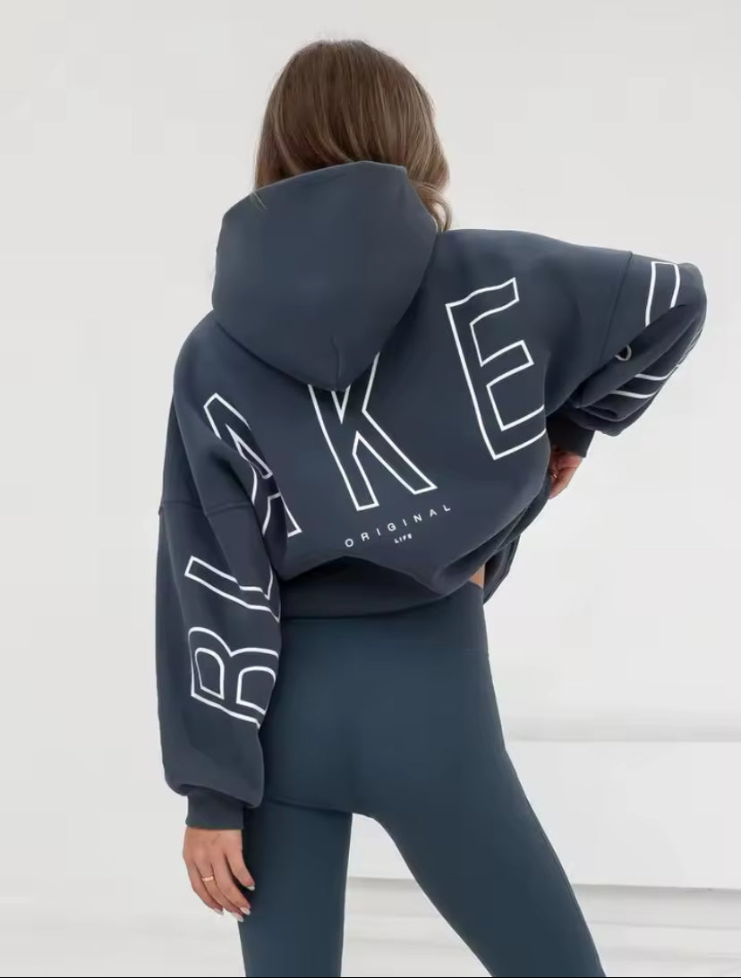 American Fashion Printed Hooded