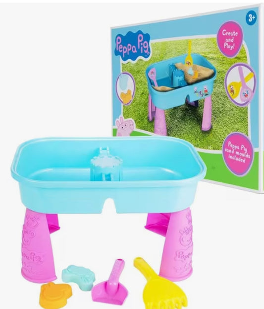 Peppa Pig Sand & Water Play Outdoor Activity Table