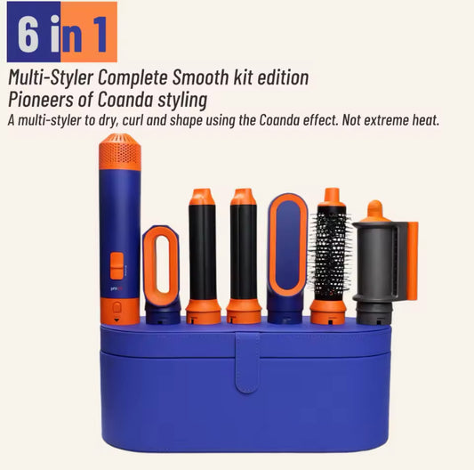 6 In 1 Hair Styler New Smooth Hair Dryer For Hair 6 in 1 hair styler With Curling Barrel