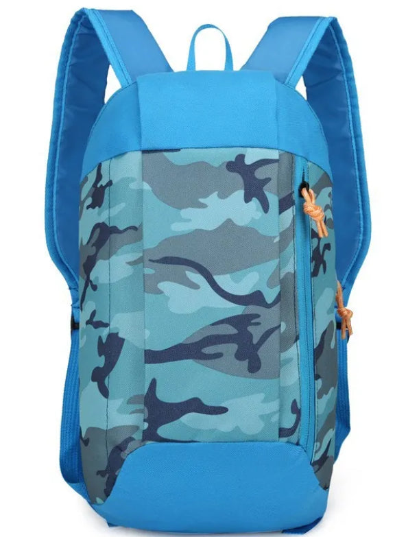 Lightweight Outdoor Travel Backpack Water-Repellent Polyester Casual Sports Daypack For Men Women
