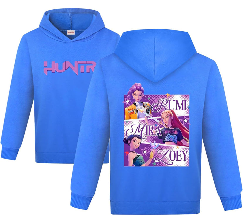 Hoodies Boys Vintage Y2k Cotton Pullover Hip Hop Hooded Sweatshirt Fashion Long Sleeve Anime Streetwear for Kids