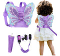 Lehoo Castle Toddler Reins, 4 in 1 Baby Reins Walking Harness Butterfly, Reins for Toddler with Anti Lost Wrist Link, Toddler Harness for Walking 1-3 Years
