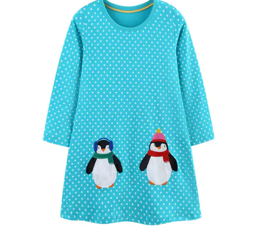 Long Sleeve Girls Dresses