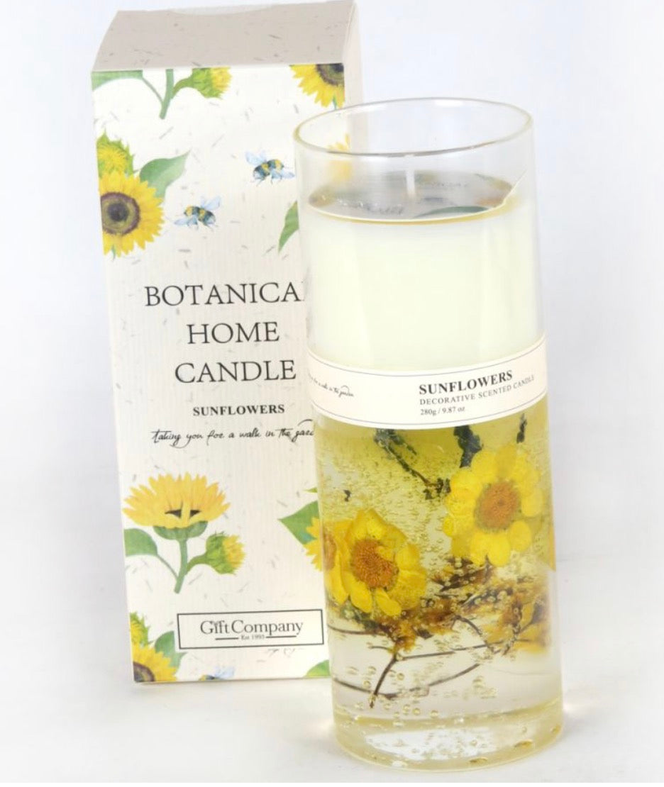 Botanical Candle - Sunflowers