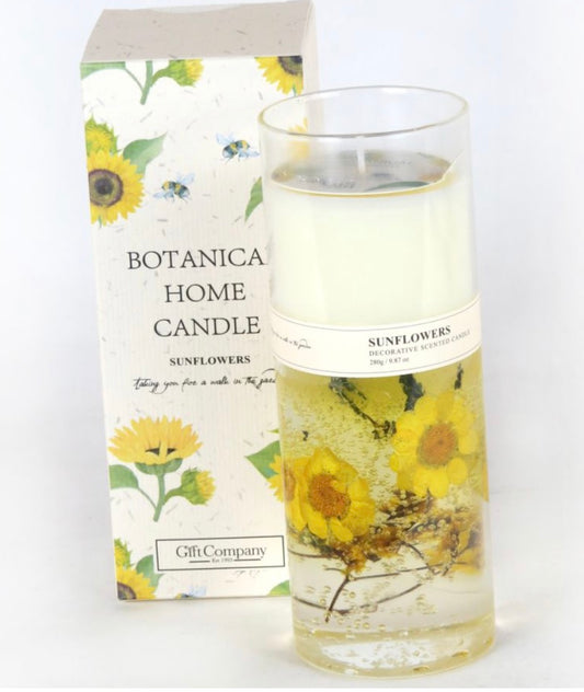 Botanical Candle - Sunflowers