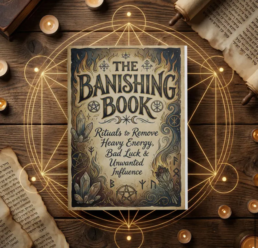 Energy Cleansing BANISHING SPELLS Clipbook: Cord Cutting and Banishing Ritual Practices for Negative Energy