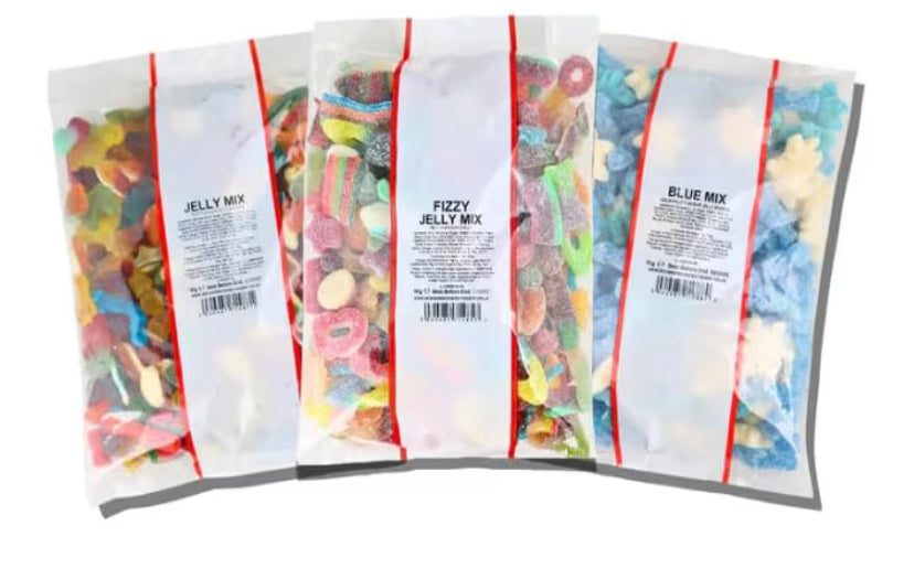 3kg Pick N Mix Sweets | Fizzy & Jelly