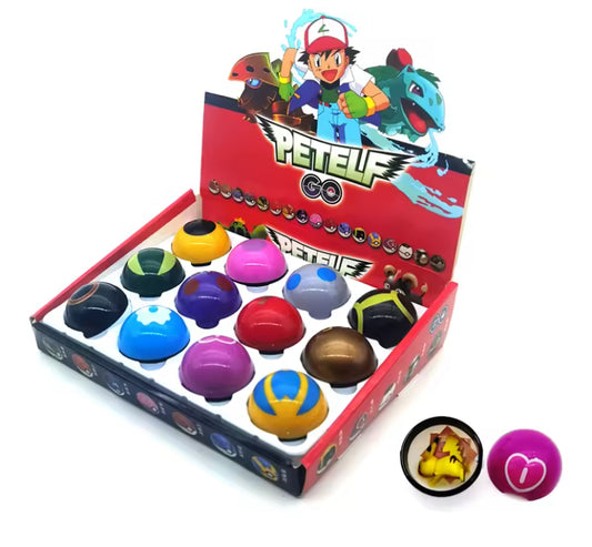 12 Pcs/Set Pokemon Pikachu Toys Action Figure