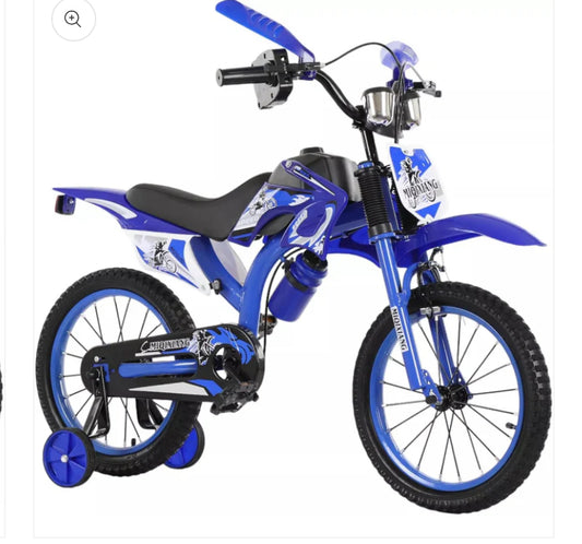 BOYS GIRLS MOTO BIKE with STABILISER 12 16 20 INCH