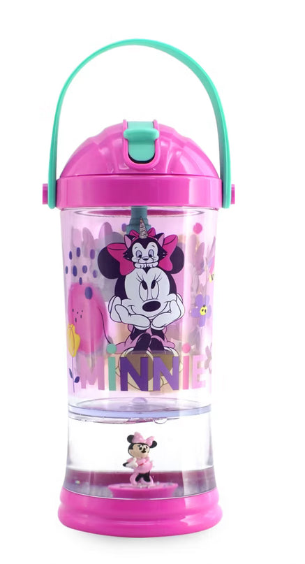 Minnie Mouse Snow Globe Straw Tumbler