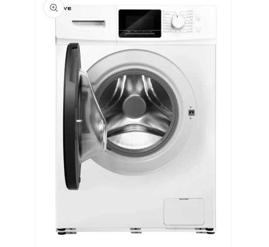 HYE 8kg Washing Machine 1400rpm Freestanding A Rated - White - BLDC Motor