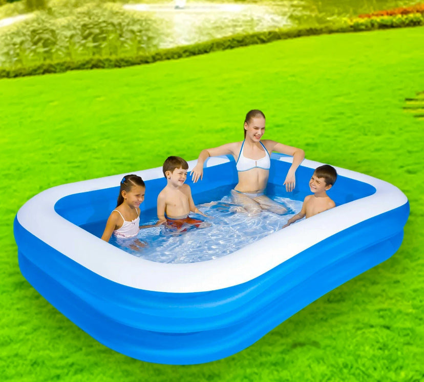 Large Family Swimming Pool Garden Outdoor Summer Inflatable Kids Paddling Pools