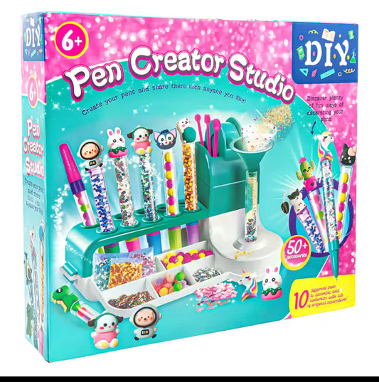 New Magic Sand Pen DIY Craft Set for Kids | STEM Educational Toy & Parent-Child Interactive Gift Box