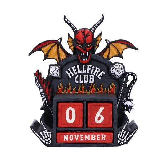 Stranger Things Hellfire Club Perpetual Calendar
