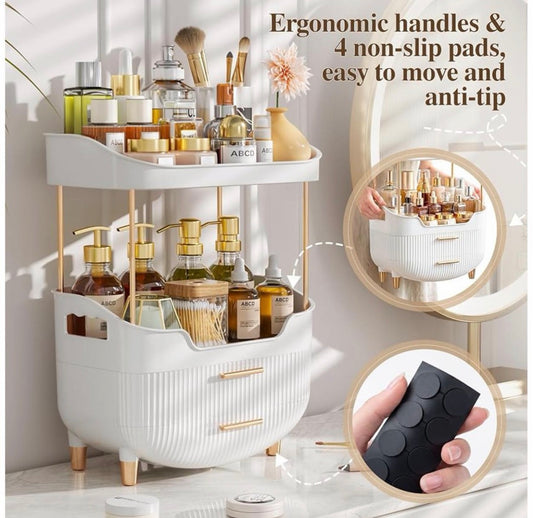 Makeup Organizer,Skincare Cosmetics Storage Drawers