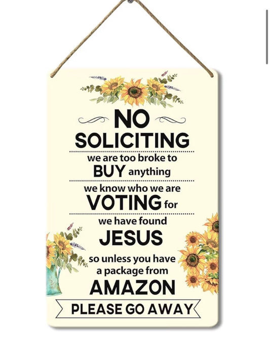 Rustic Wooden Signs For House Funny No Soliciting Signs For Home