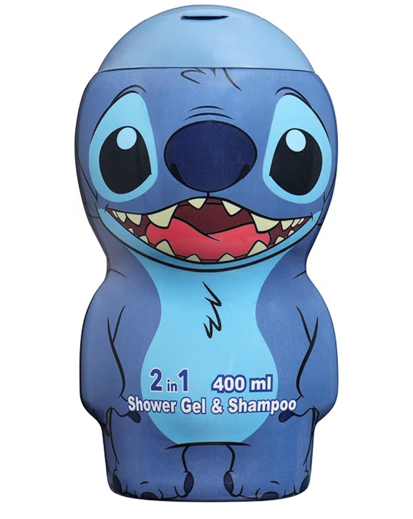 Vegan Shower Gel & Shampoo for Kids & Adults – 90% Natural Ingredients, Hydrating & Gentle Formula, Dermatologically Tested, Pleasant Scent, Fun 3D Bottle, Ages 3+, 400ml