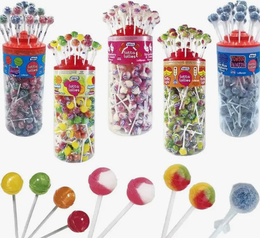 Tub of 150 lollipops