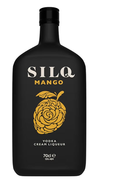 SILQ Mango Vodka Cream Liqueur, 15% ABV & 70cl | Perfect for Cocktails, as a Shot, Gifts, Parties and Celebrations