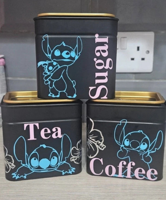 Stitch Tea Coffee Sugar .