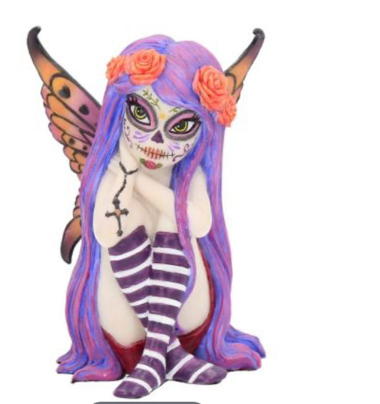 Esmerelda 11cm
Esmerelda Figurine Sugar Skull Fairy Ornament