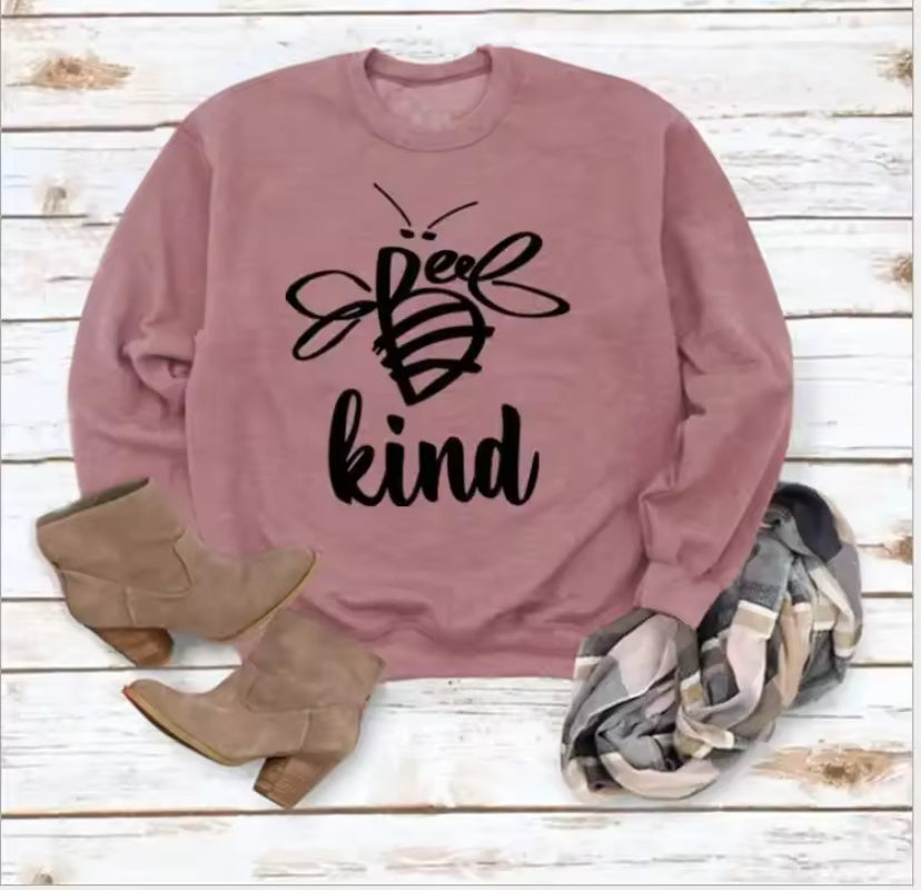 Bee 🐝 kind long sleeve top