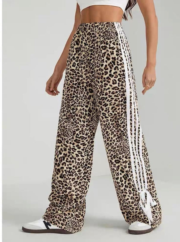 Tiger print trackies