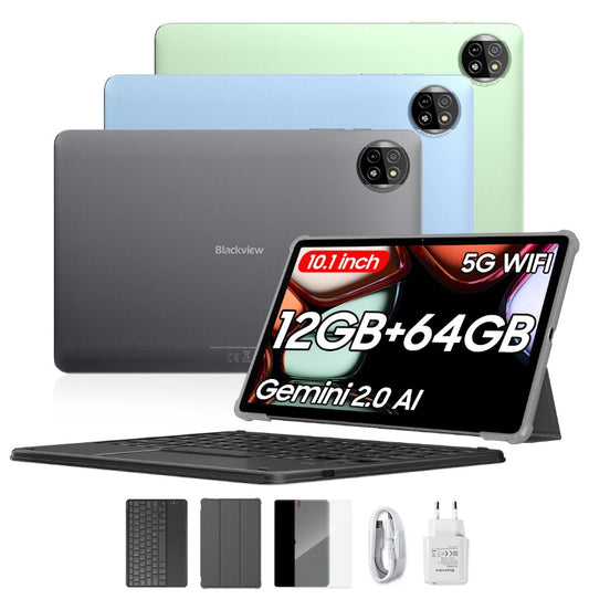 2025 NEW Tab 20 Wifi Tablet Android 15 PC 12GB+64GB Tablets 10.1 Inch 6000mAh
