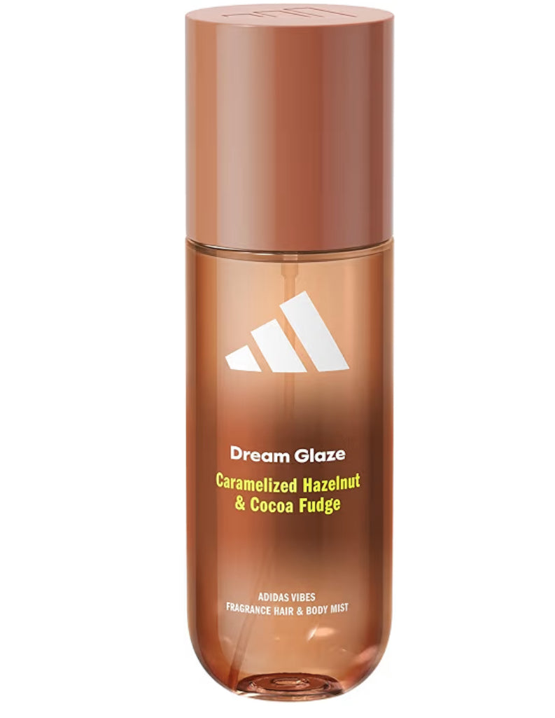 adidas Vibes Get Comfy Fragrance Hair & Body Mist, Ambery Fragrance with Notes of Vanilla Delight & Peony Bloom, Mood-Boosting, For Any Occasion, 150ml