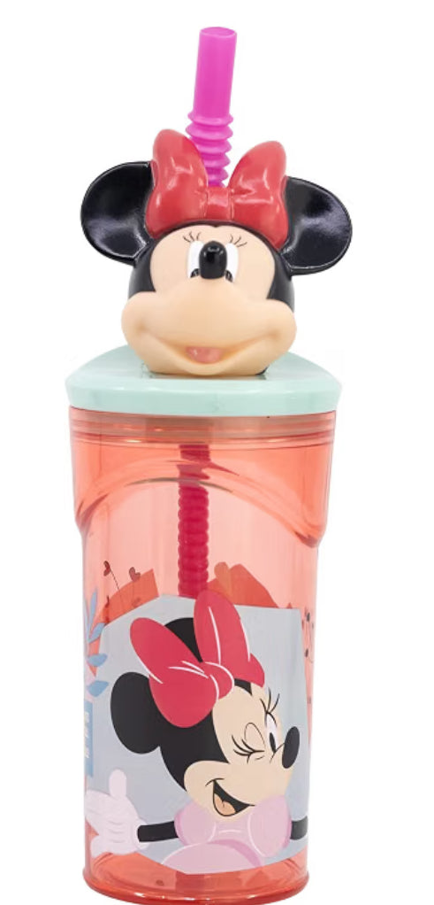 Minnie Mouse 3D Figurine Tumbler for Kids