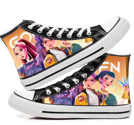 KPop Demon Hunters Canvas Shoes